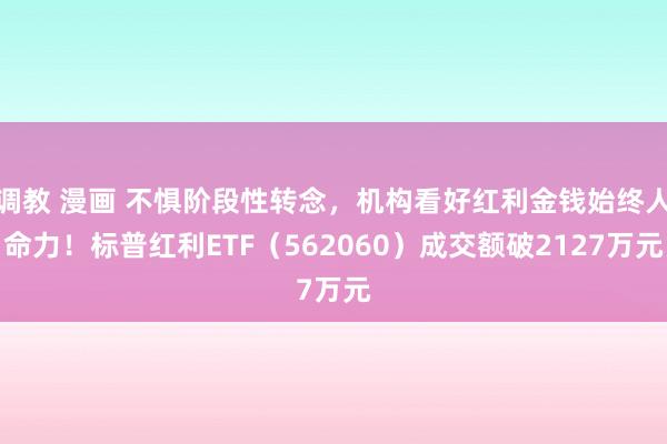 调教 漫画 不惧阶段性转念，机构看好红利金钱始终人命力！标普红利ETF（562060）成交额破2127万元